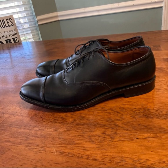 Allen Edmonds Park Avenue Cap-Toe Oxfords Black Leather sis 9.5 D main image 7